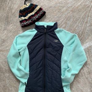 New Balance Quilted Fleece Jacket Women’s SM NWT